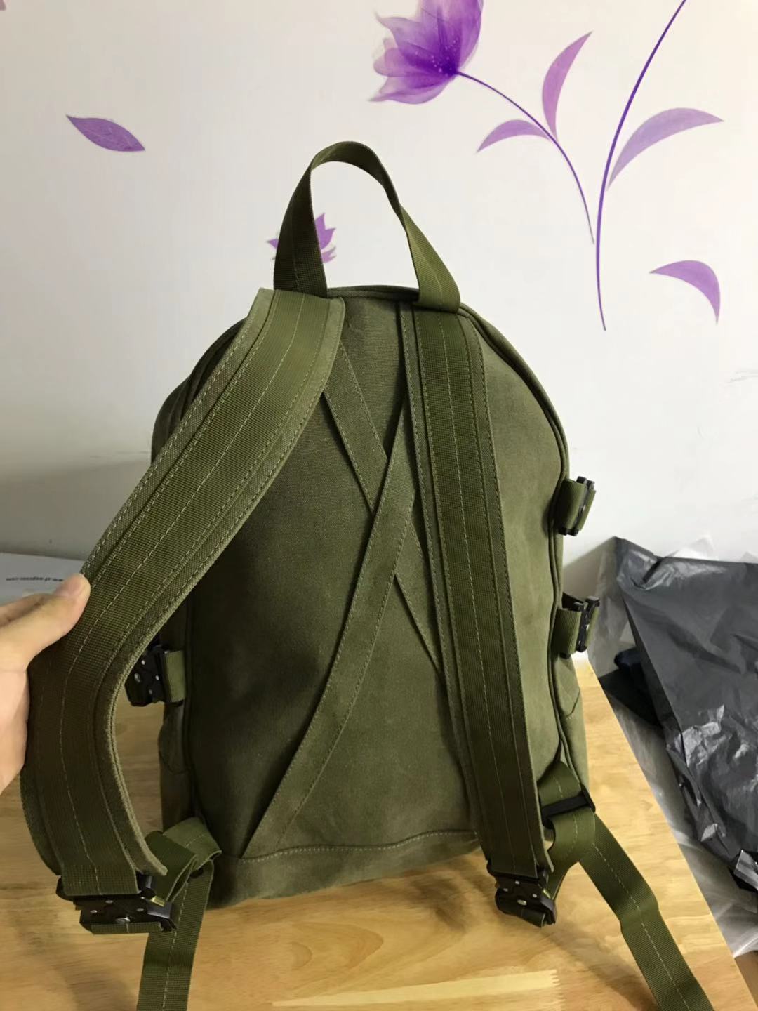 Yuta Hosokawa READYMADE x FOG Vers. Backpack Dual-Shoulder Bag Titanium Buckles - Green