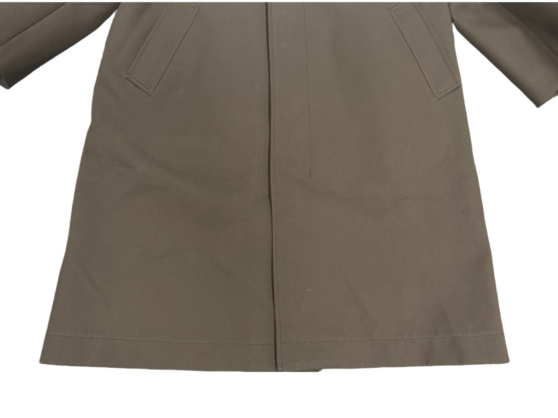 24FW Lemaire Wool Blend Coat – Heavyweight Raglan Long Trench