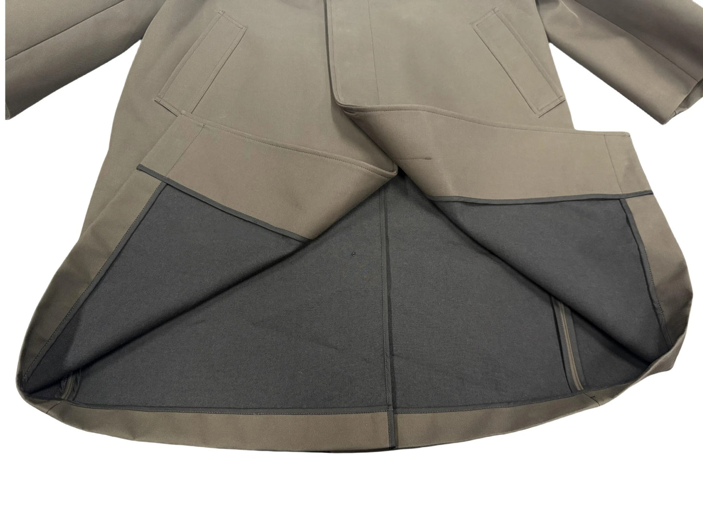 24FW Lemaire Wool Blend Coat – Heavyweight Raglan Long Trench