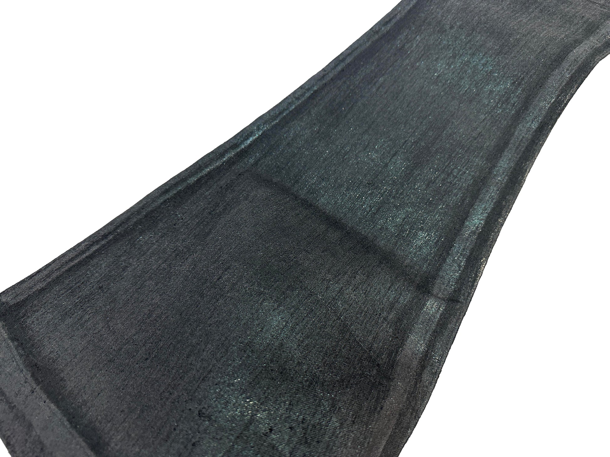 Rick Owen ACBT Dark Waxed Black Denim Pants – High Stretch Flared Wide-Leg Trousers - Size avaliable 28~34
