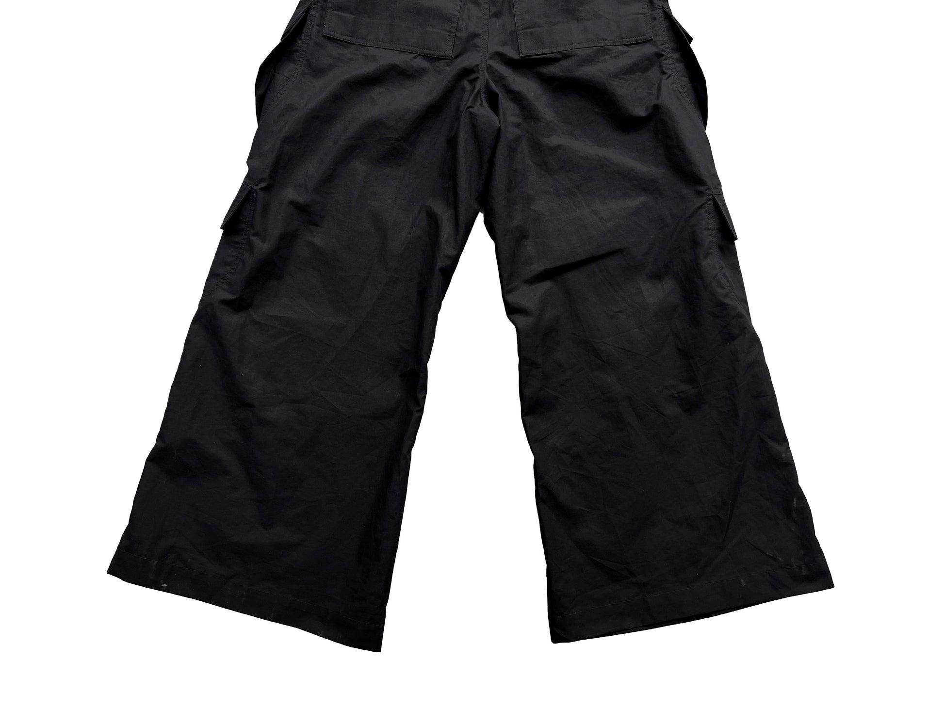 Jarvis Trousers Rick Owens acbt Woodcut Wide-leg Work Pants Flared Trousers - Size S 46 M 48 L 50