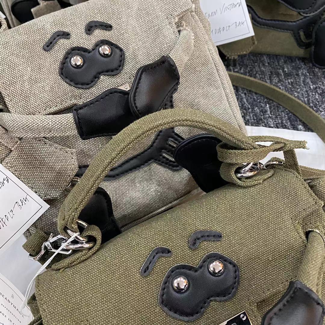 Readymade Monster Bag - Women’s Smiley Face Shoulder Handheld Crossbody Bag - Order with colors/Style