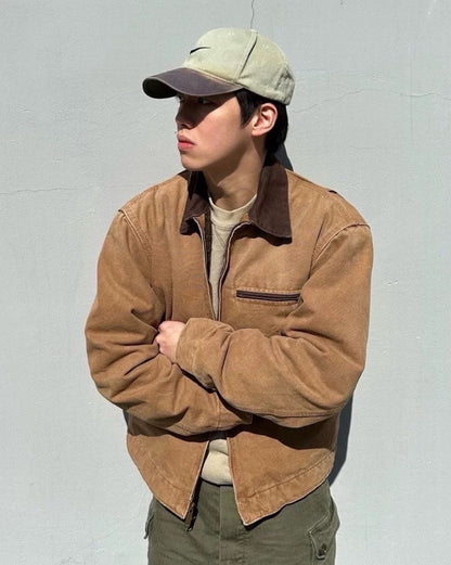 J97 Detroit Jacket - Vintage Canvas J22 Cleanfit Cotton Coat -  