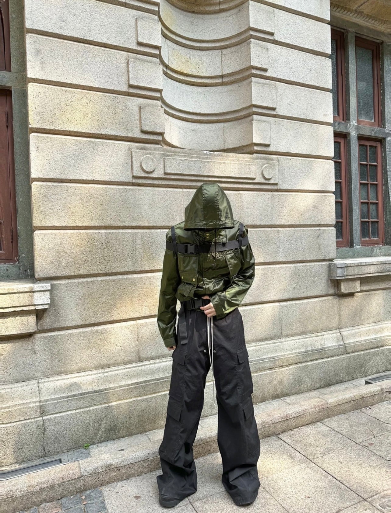 Jarvis Trousers Rick Owens acbt Woodcut Wide-leg Work Pants Flared Trousers - Size S 46 M 48 L 50