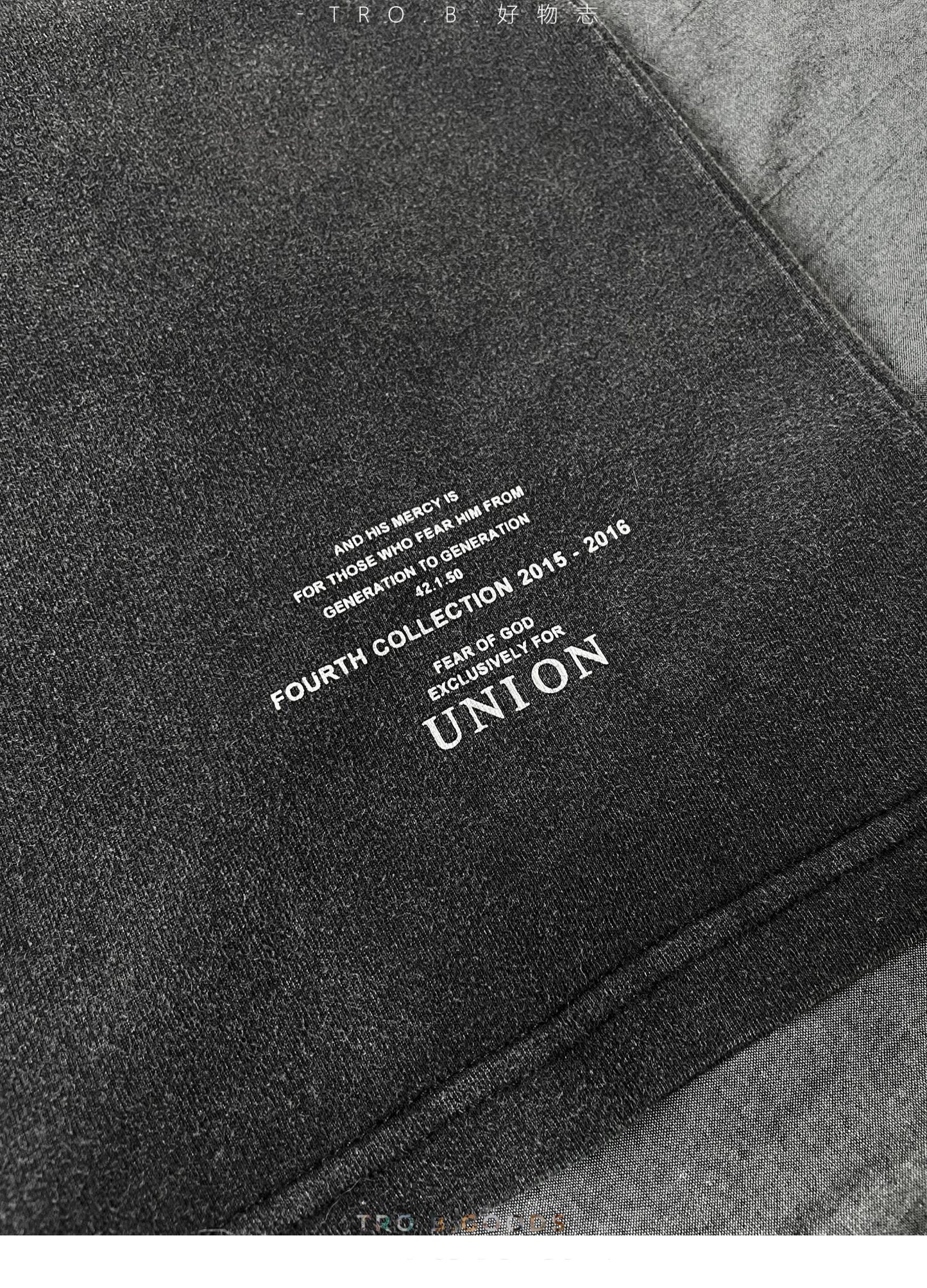 FOG Heavyweight Cotton Washed Vintage Short Sleeve T-Shirt