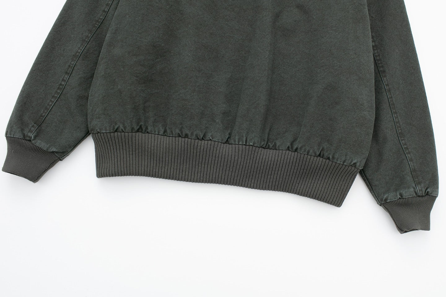 J130 Heavyweight Vintage Washed Hooded Jacket Unisex Retro Outerwear