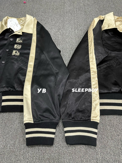 ERD AW24 ’Opium Den’ Varsity Jacket - Silk Court Embroidery Baseball Coat