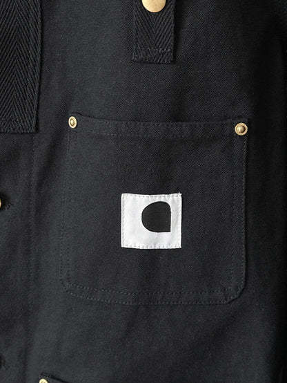 Detroit Double Collar Carhartt X Sacai Jacket Canvas Patchwork Workwear