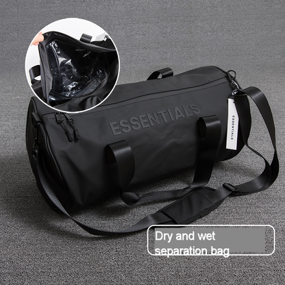 ESSENTIALS FOG Sport Duffle Bag - Waterproof Travel Shoulder Gym Bag
