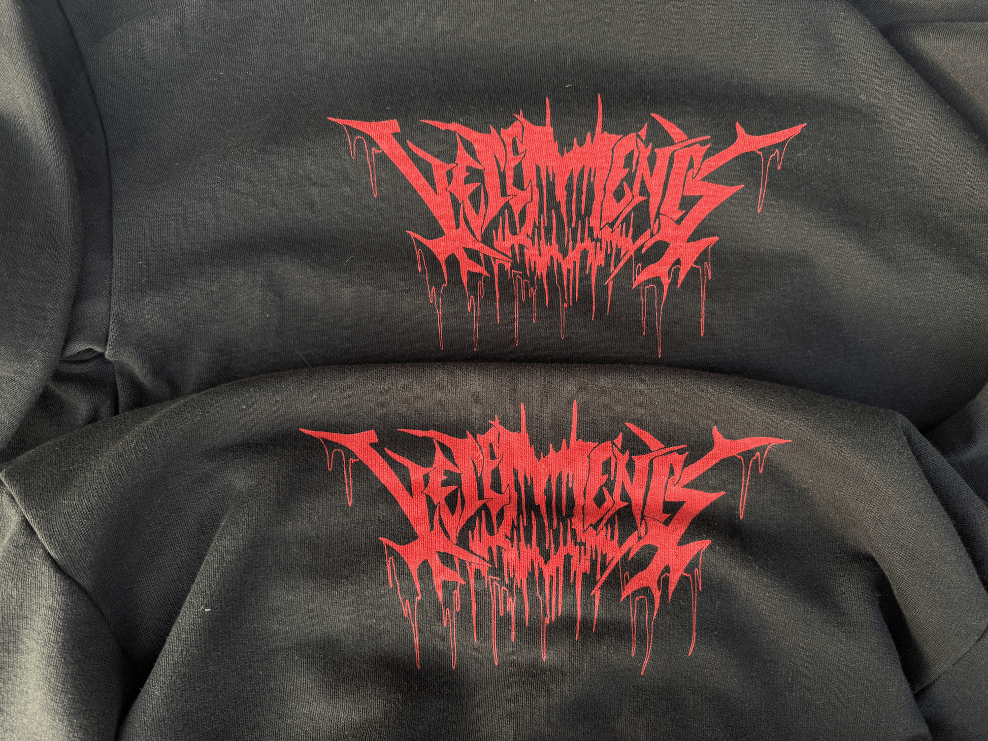 VTM 2018 “Blood Drip” Heavy Metal Tour Hoodie Heavyweight Oversized Opium Carti