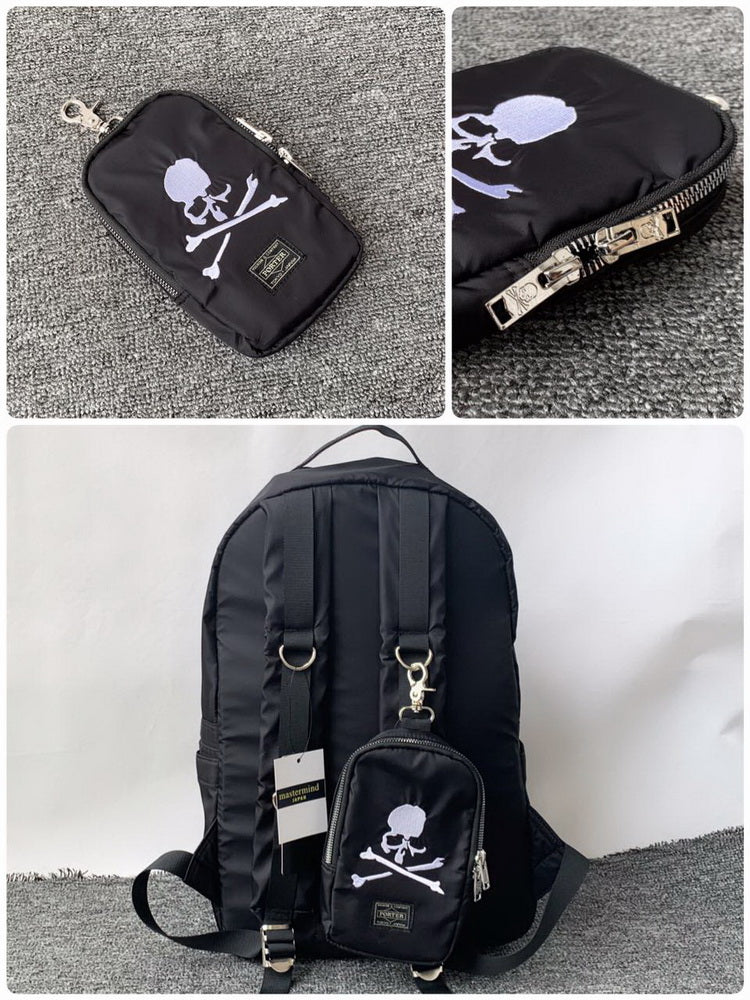 MMJ Mastermind Japan Backpack Black Soul Edition Travel Laptops Bags - Black