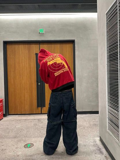 VET 17AW Archive-Grade Reversible Bomber – Dual-Sided Heavyweight Cotton Hoodie