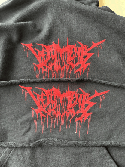 VTM 2018 “Blood Drip” Heavy Metal Tour Hoodie Heavyweight Oversized Opium Carti