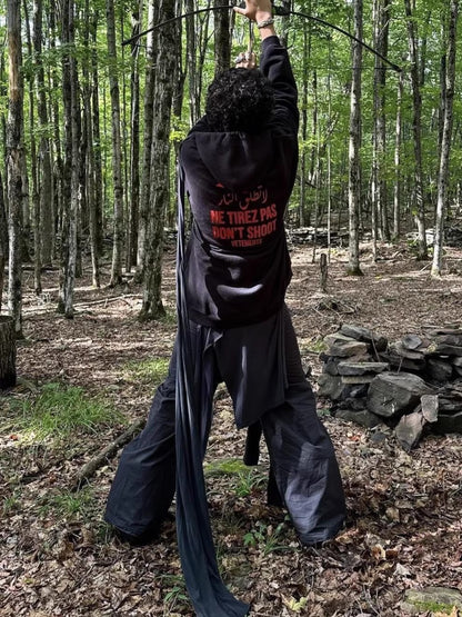 VTM ’Don’t Shoot’ Hoodie – Anti-War Theme Heavyweight Embroidered