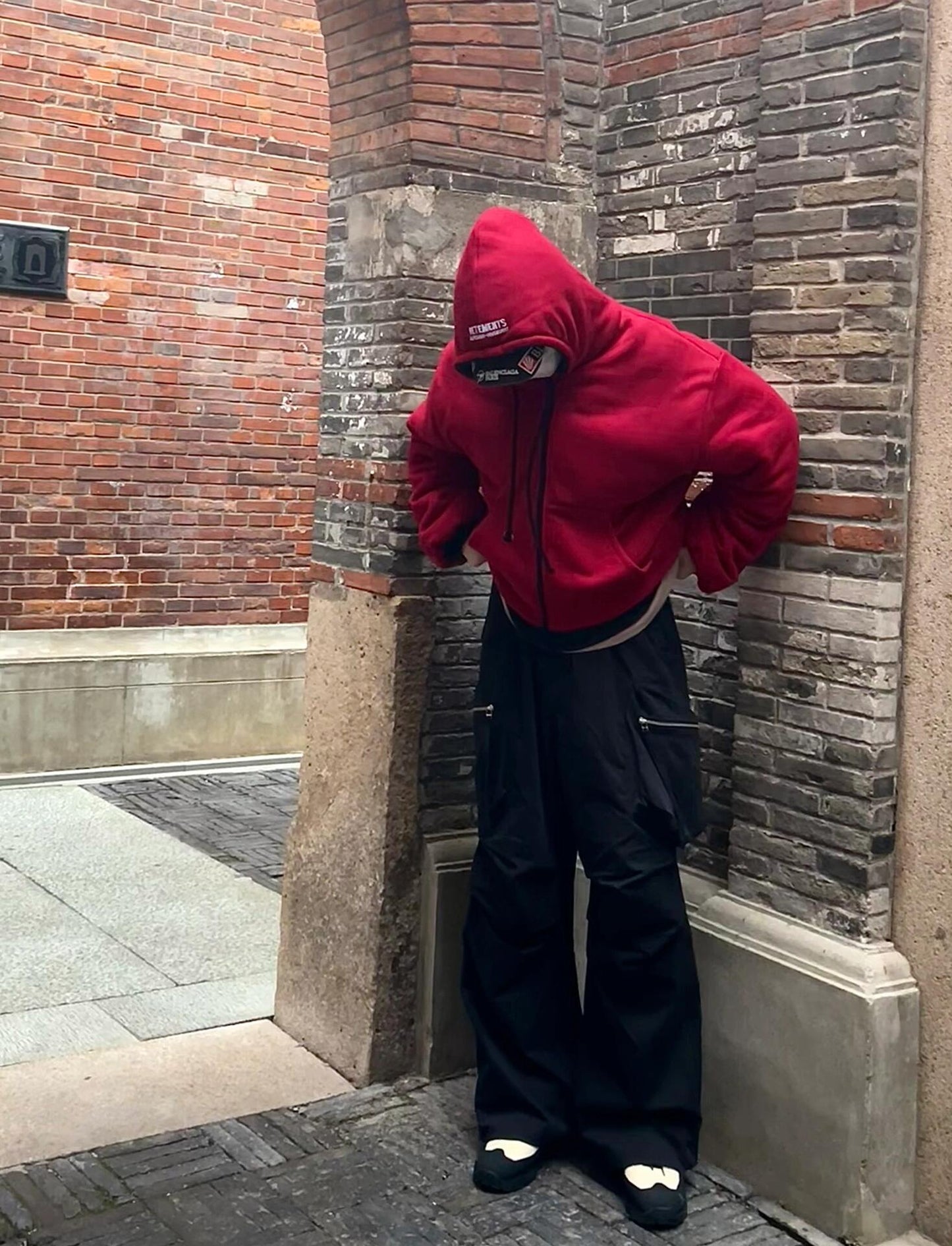 VET 17AW Archive-Grade Reversible Bomber – Dual-Sided Heavyweight Cotton Hoodie