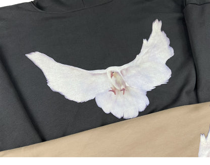 Kanye X Peace Dove X GAP Triple Collaboration Heavyweight Loose Hoodie Sweatshirt