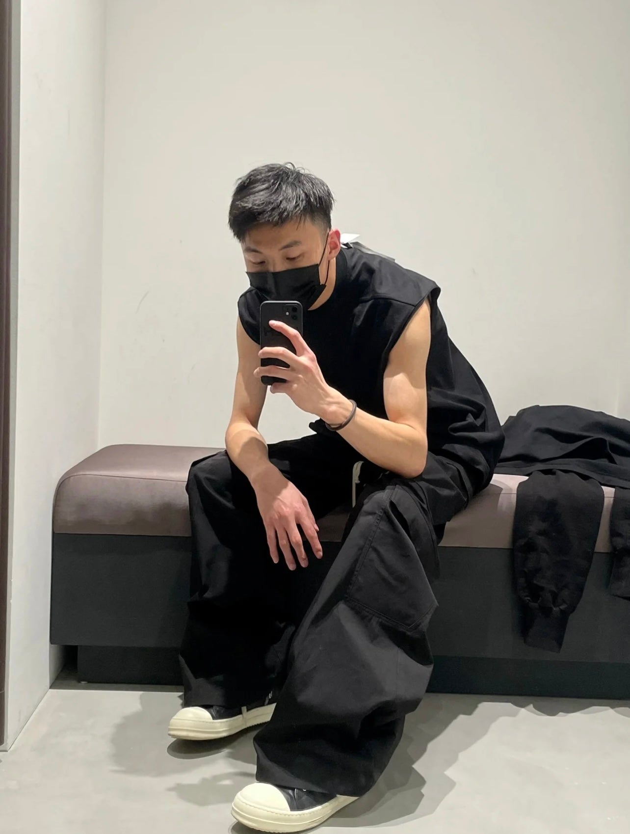 Jarvis Trousers Rick Owens acbt Woodcut Wide-leg Work Pants Flared Trousers - Size S 46 M 48 L 50