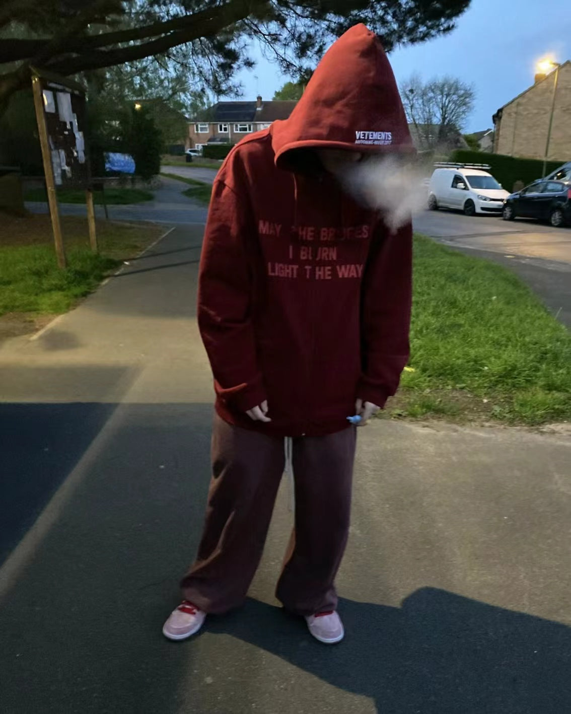 Revised VTM 17SS ’Bridges I Burn’ Zip Hoodie - Ultra Heavyweight Hoodie