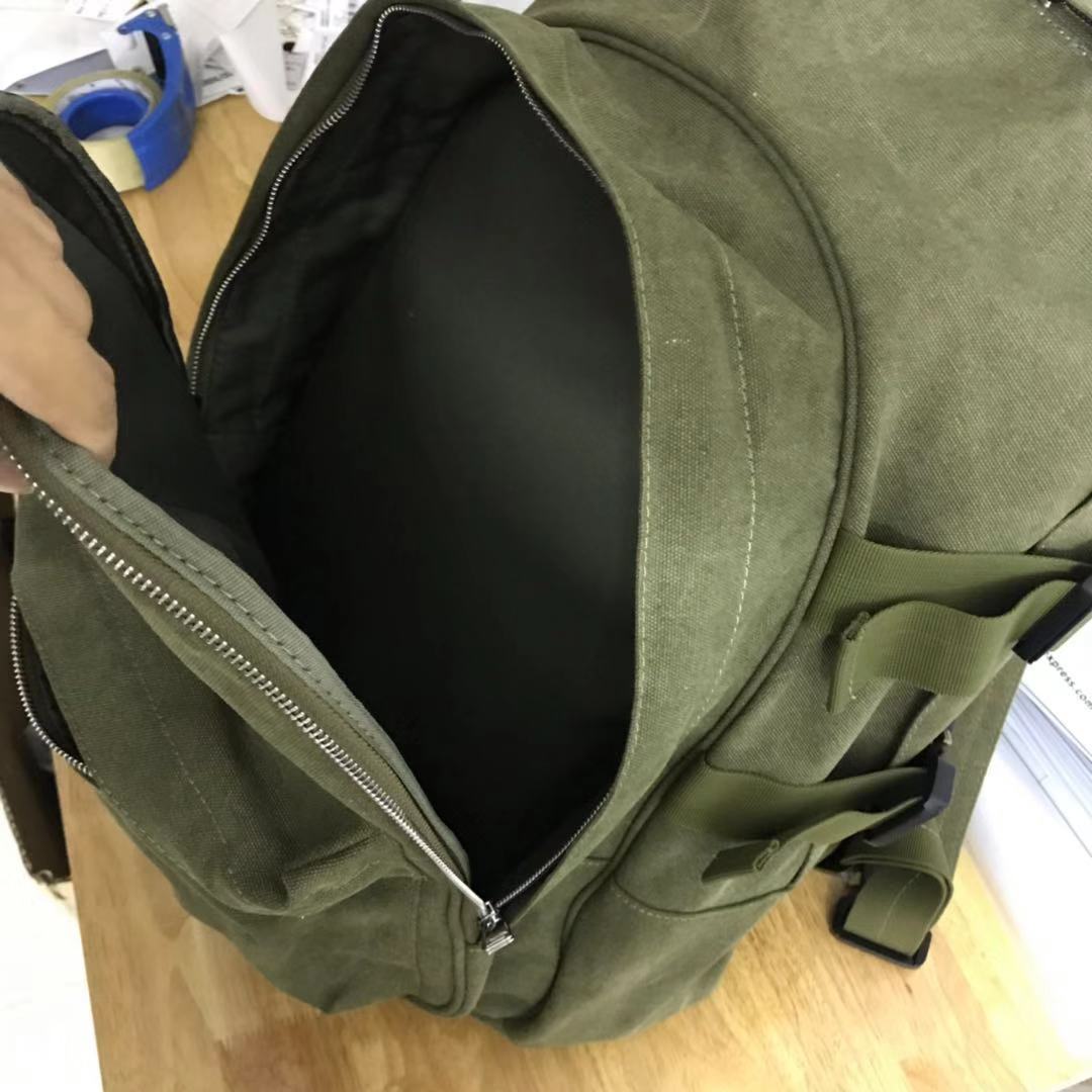 Yuta Hosokawa READYMADE x FOG Vers. Backpack Dual-Shoulder Bag Titanium Buckles - Green