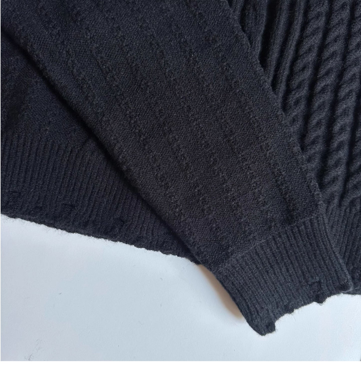 ERD 'Depressed Heir' Cardigan - Cashmere-Cotton Blend Cropped Knit Silver Buttons - Donclickin