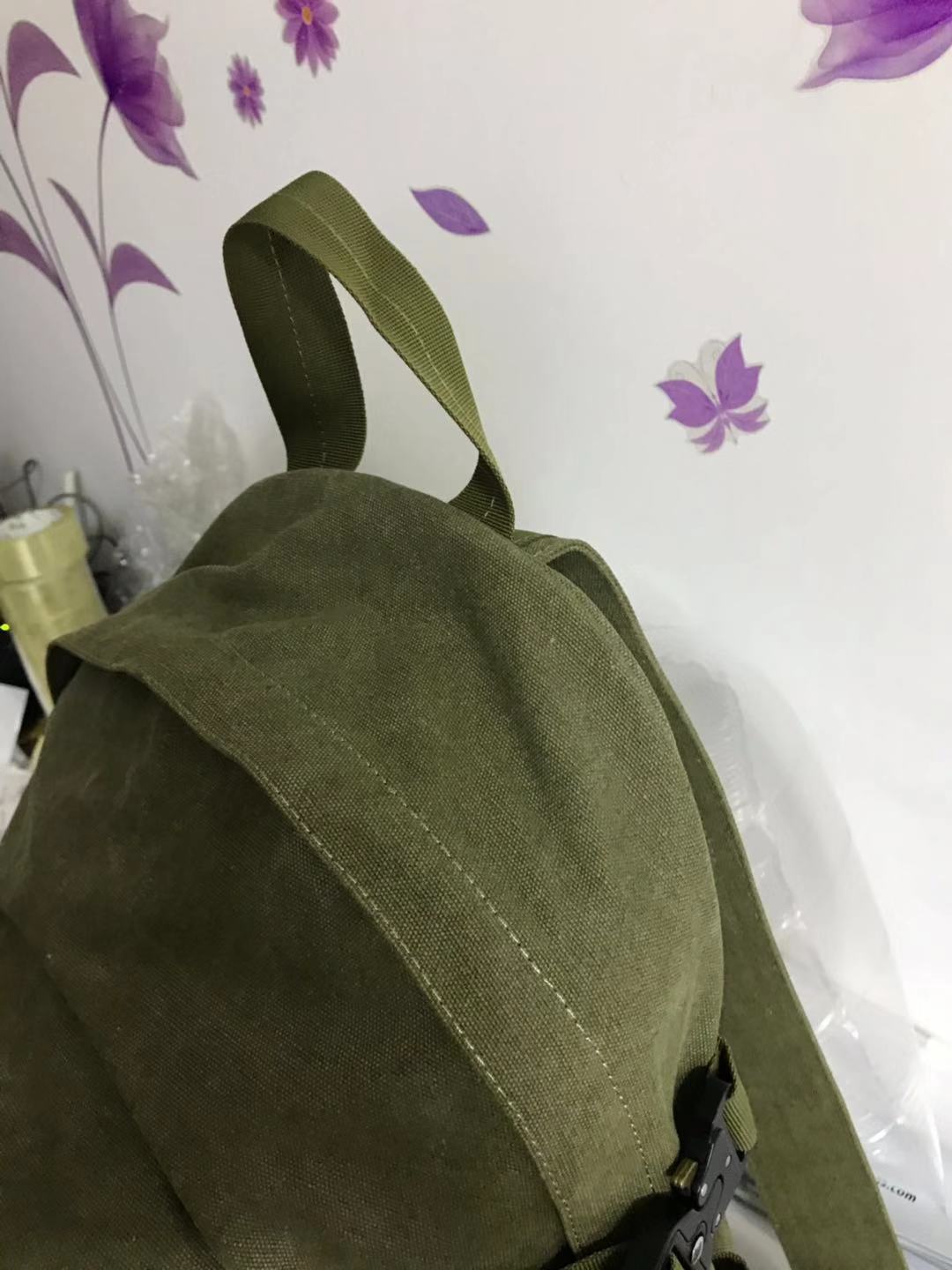 Yuta Hosokawa READYMADE x FOG Vers. Backpack Dual-Shoulder Bag Titanium Buckles - Green