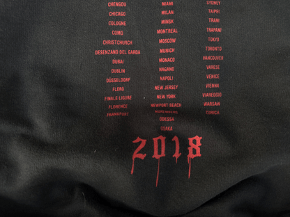 VTM 2018 “Blood Drip” Heavy Metal Tour Hoodie Heavyweight Oversized Opium Carti