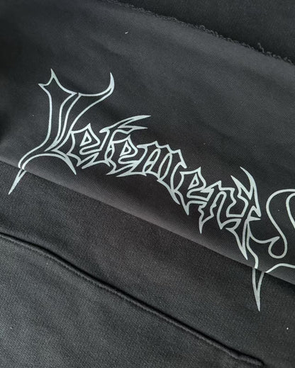 (1600g) VET 2016 AW Metal Hoodie – OG Oversized Kanye Edition Pullover