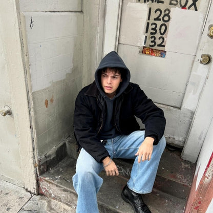 J22/J02 Carhartt Washed Detroit Jacket Vintage Cotton Coats