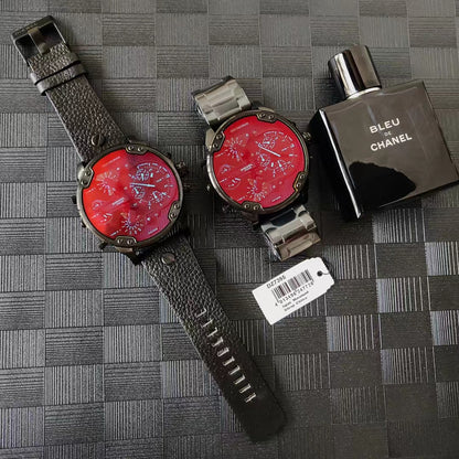Diesel DZ7395 Chameleon Large Dial Quartz Chronograph Watch Polarized Men Watch - Order with colors