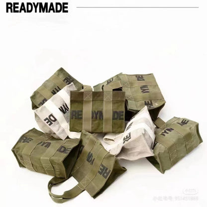 Custom Readymade Easy Canvas Tote - Vintage Washed Two-Tone Casual Handbags