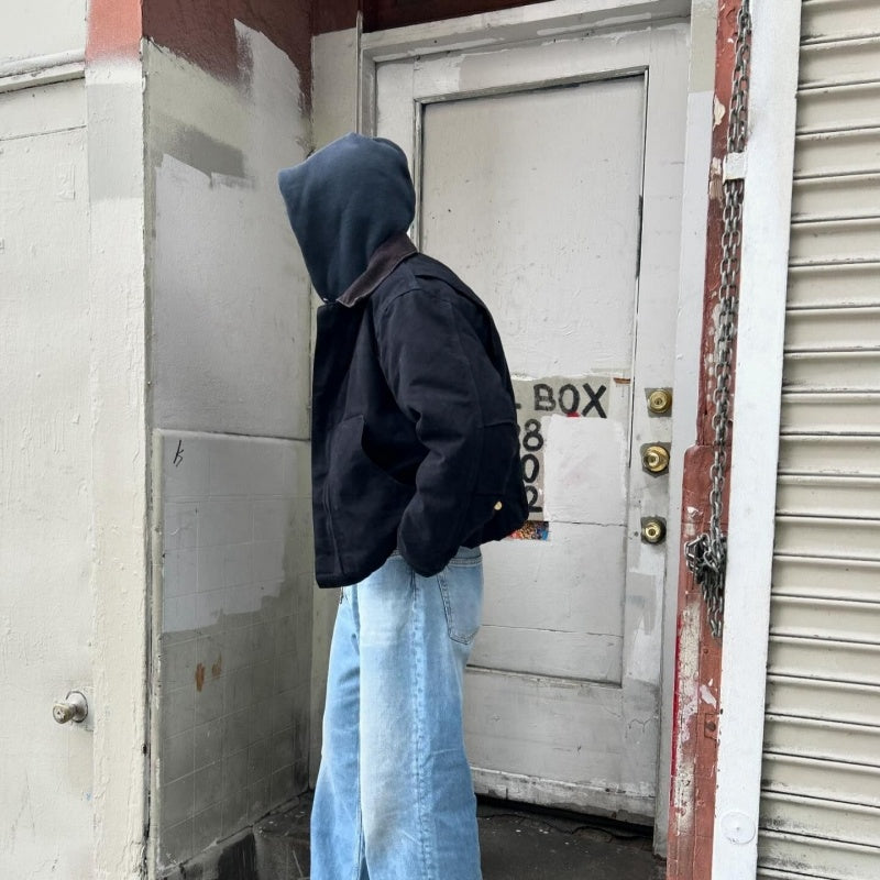 J22/J02 Carhartt Washed Detroit Jacket Vintage Cotton Coats