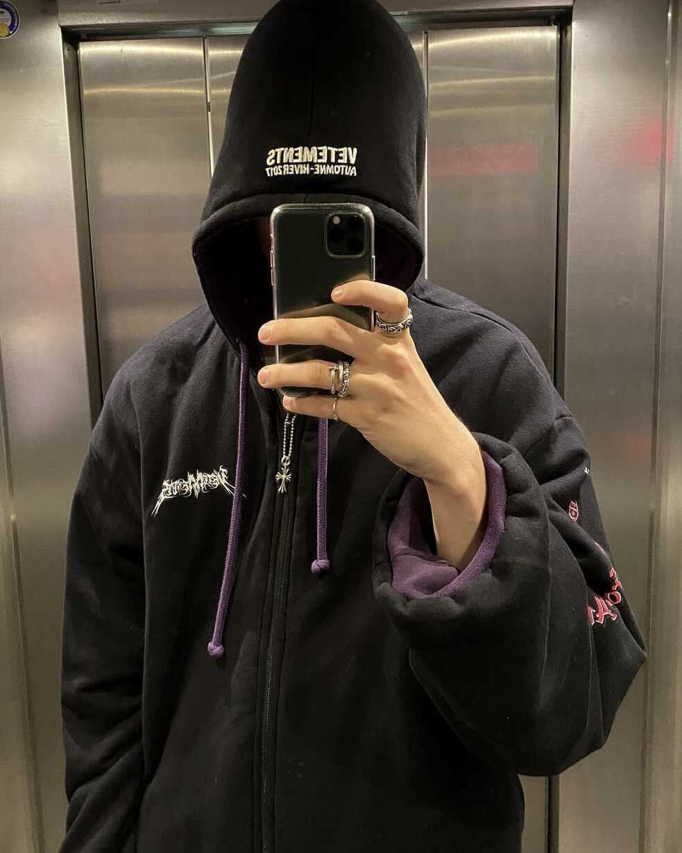 Revised Vetements 16FW TFD & Gun Club Reversible Bomber Jacket 