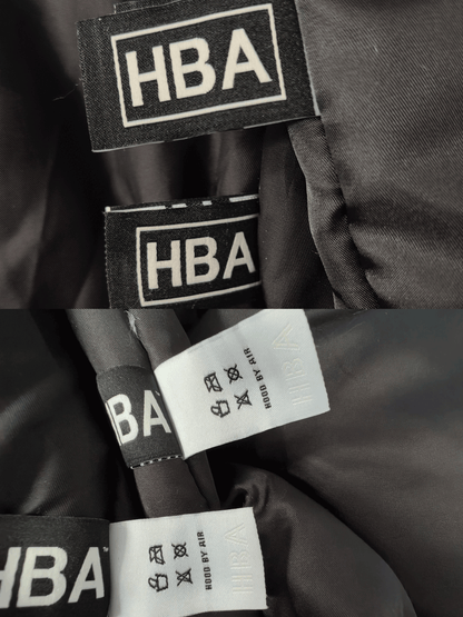 Hood By Air Fringe Bomber – HBA Embroidered Slogan Jacket