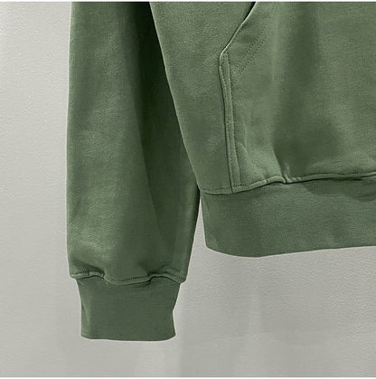 RO Dark Wizard Rick Owen Hoodie - Asymmetric Zip Avant-garde Black Winter Fleece