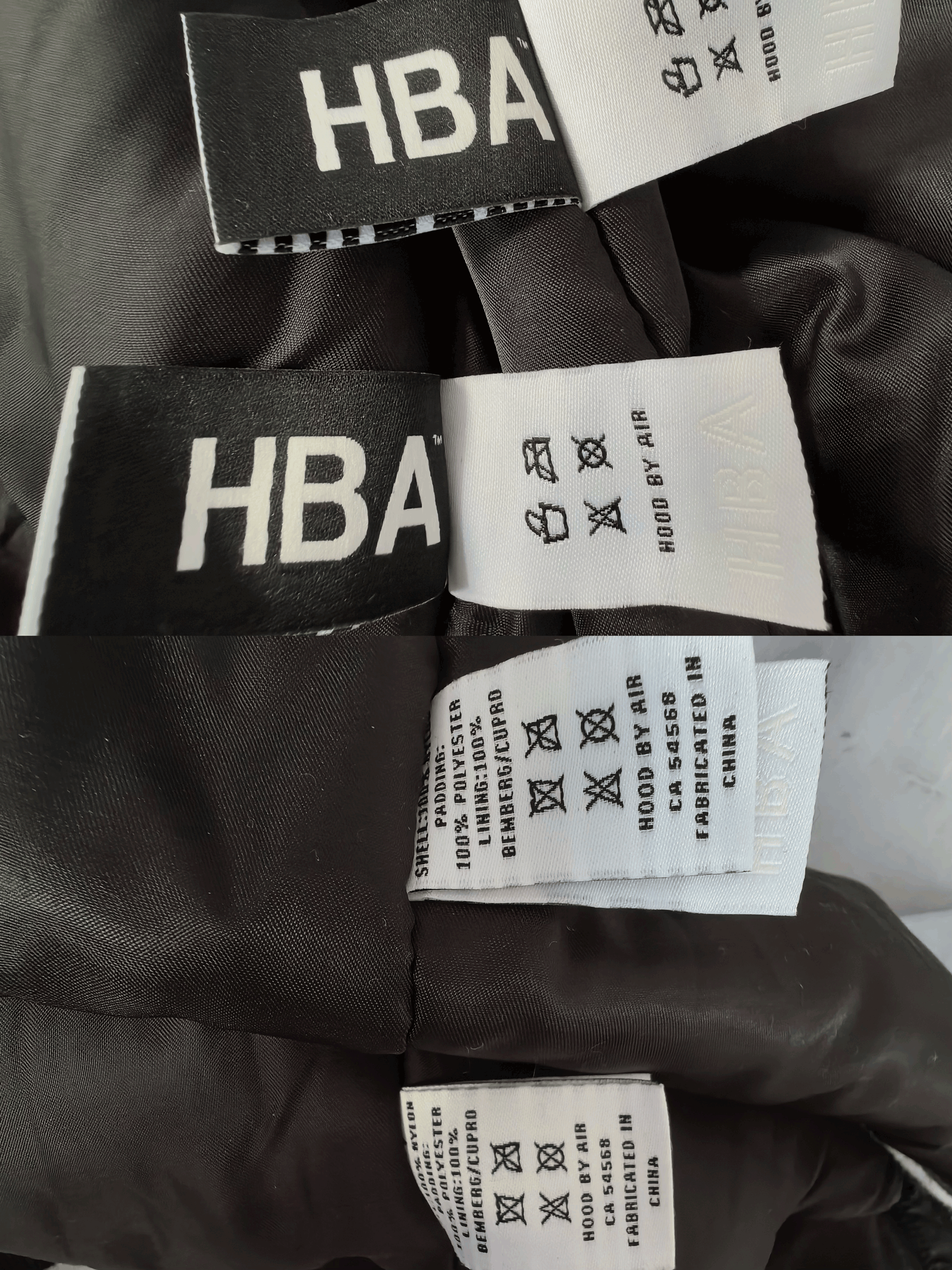 Hood By Air Fringe Bomber – HBA Embroidered Slogan Jacket