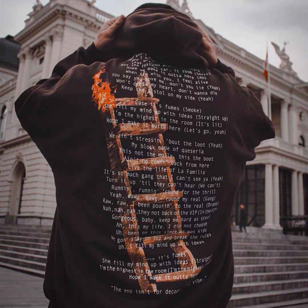 FW20 Travis Scott McDonald’s Hoodie - Apple Pie High Street Foam Print