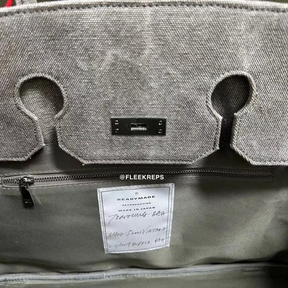 Remake Readymade Yuta Hosokawa Washed Canvas Birkin Bag - Large & Small Sizes