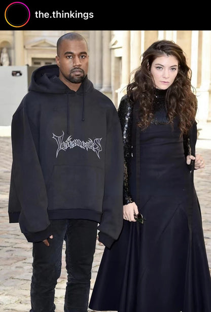 (1600g) VET 2016 AW Metal Hoodie – OG Oversized Kanye Edition Pullover