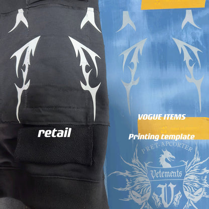 VTM Adone Hardcore Oversized Heavyweight Patch Hoodie - Playboi Carti Edition