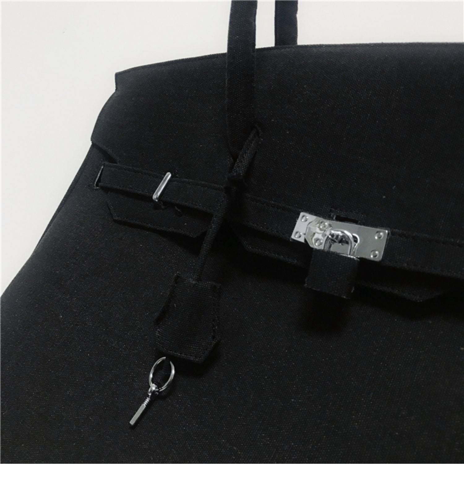 donclick Designer Washed Canvas Birkin Handbag Tote - Non-ReadyMade Vintage Vibe