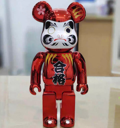 BEARBRICK 400% Block Bear - Art Toy Collectible Figure | Donclickin  Daruma Red 400% / Dm for Other Style / Restock
