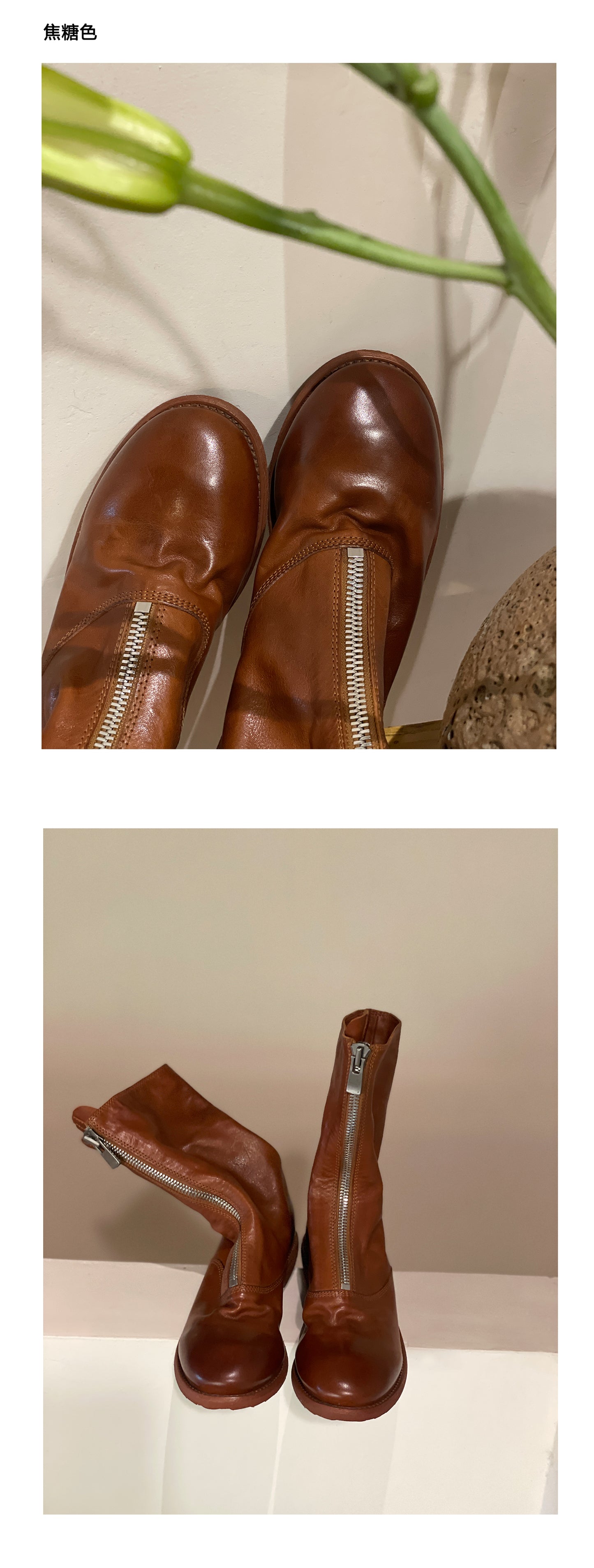 310 Horse Leather Origin Guidi Front Zip Ankle Boots – Short Boots for Women