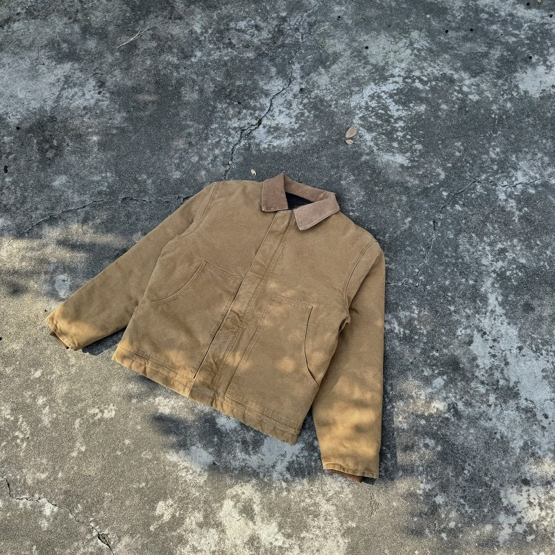 J22/J02 Carhartt Washed Detroit Jacket Vintage Cotton Coats