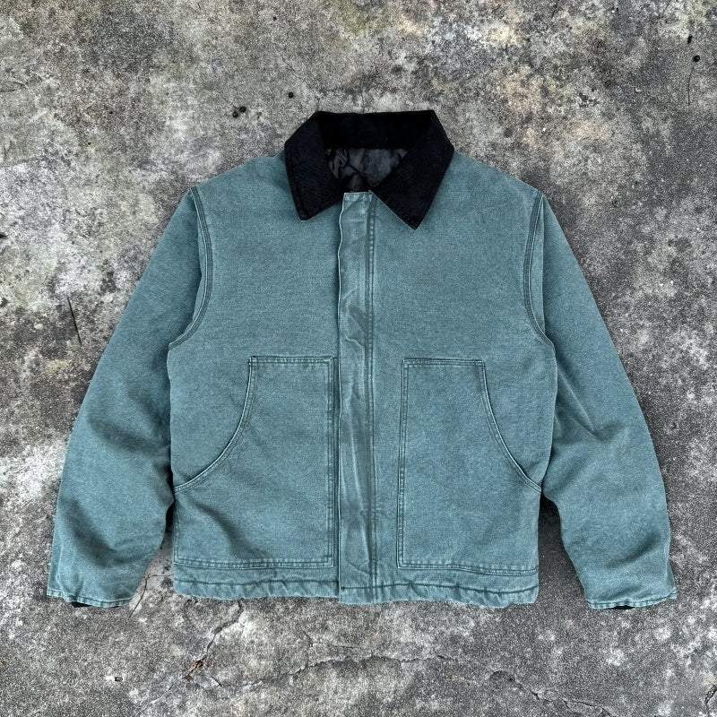 J22/J02 Carhartt Washed Detroit Jacket Vintage Cotton Coats