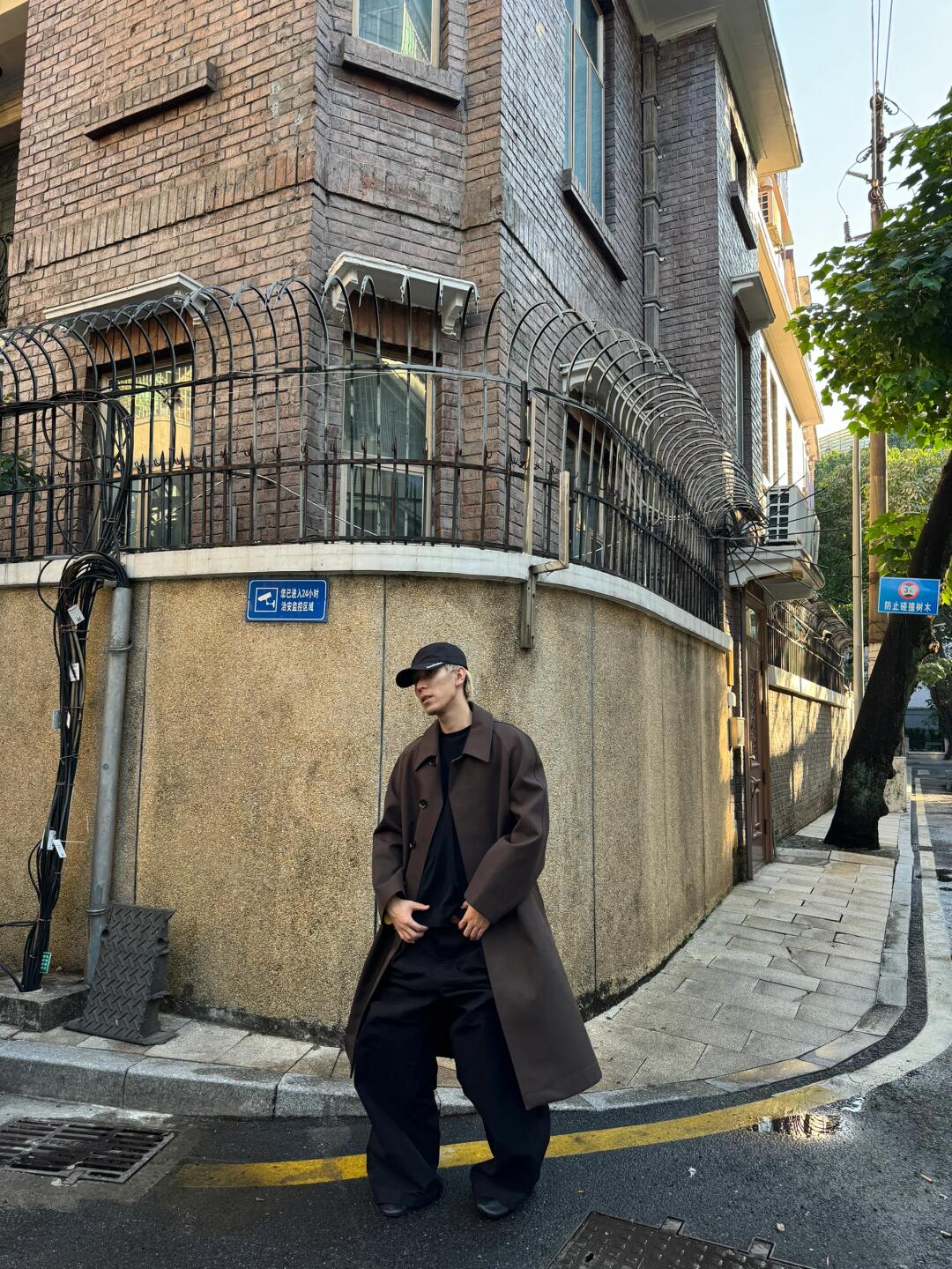24FW Lemaire Wool Blend Coat – Heavyweight Raglan Long Trench