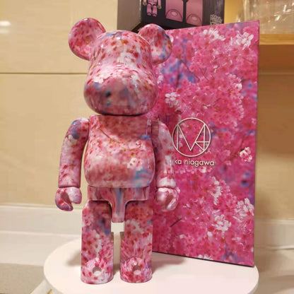 BE@RBRICK 400% Violent Bear Display: Building Block Bear/Ocean Figure Doll Gift - DM for Style