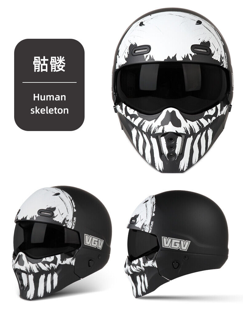 Shadow Scorpion Full Face Helmet - Harley Cruiser Compatible