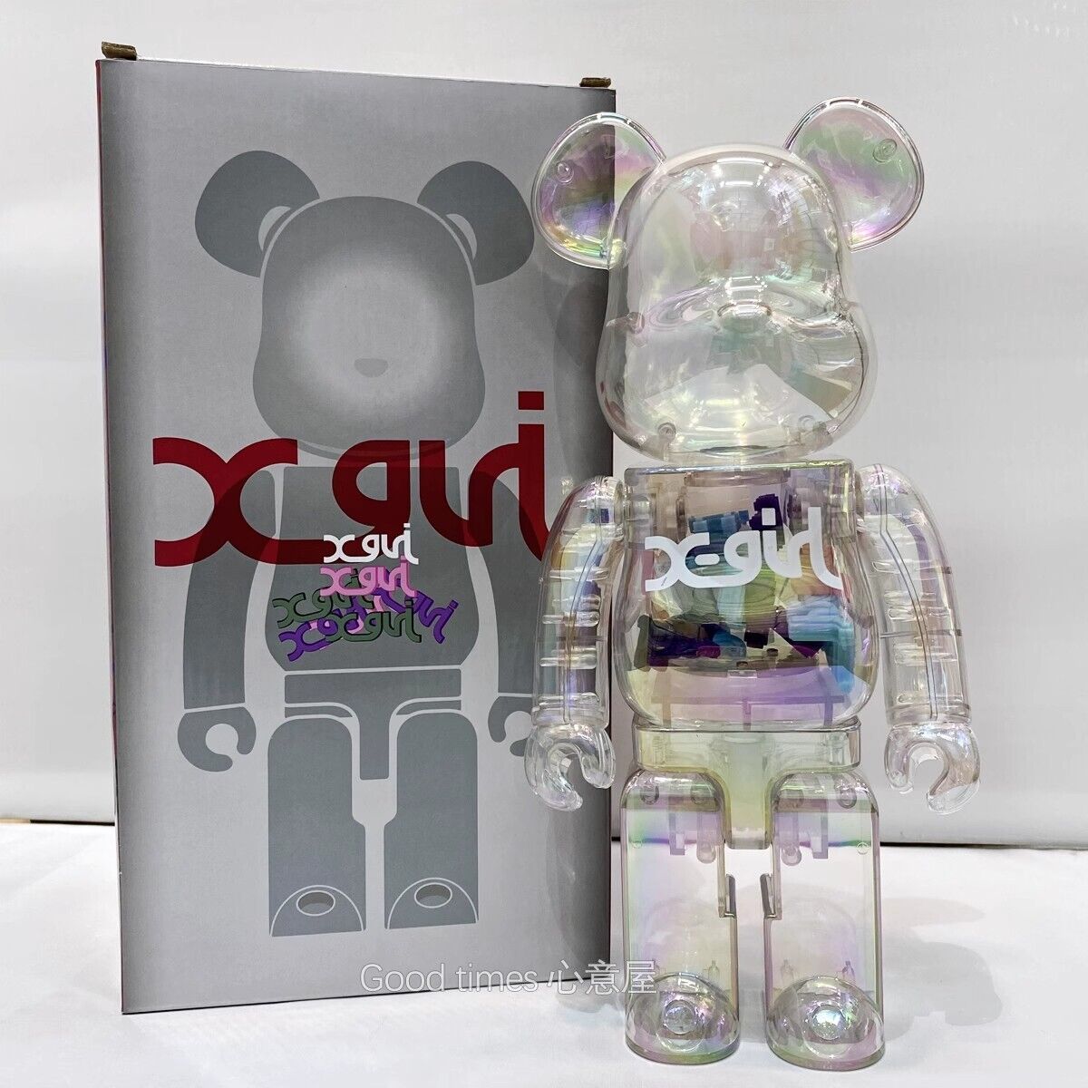 Bearbrick Violent Bear Plated Building Block Bear Figurine/LivingRoom Decor Gift - DM for style