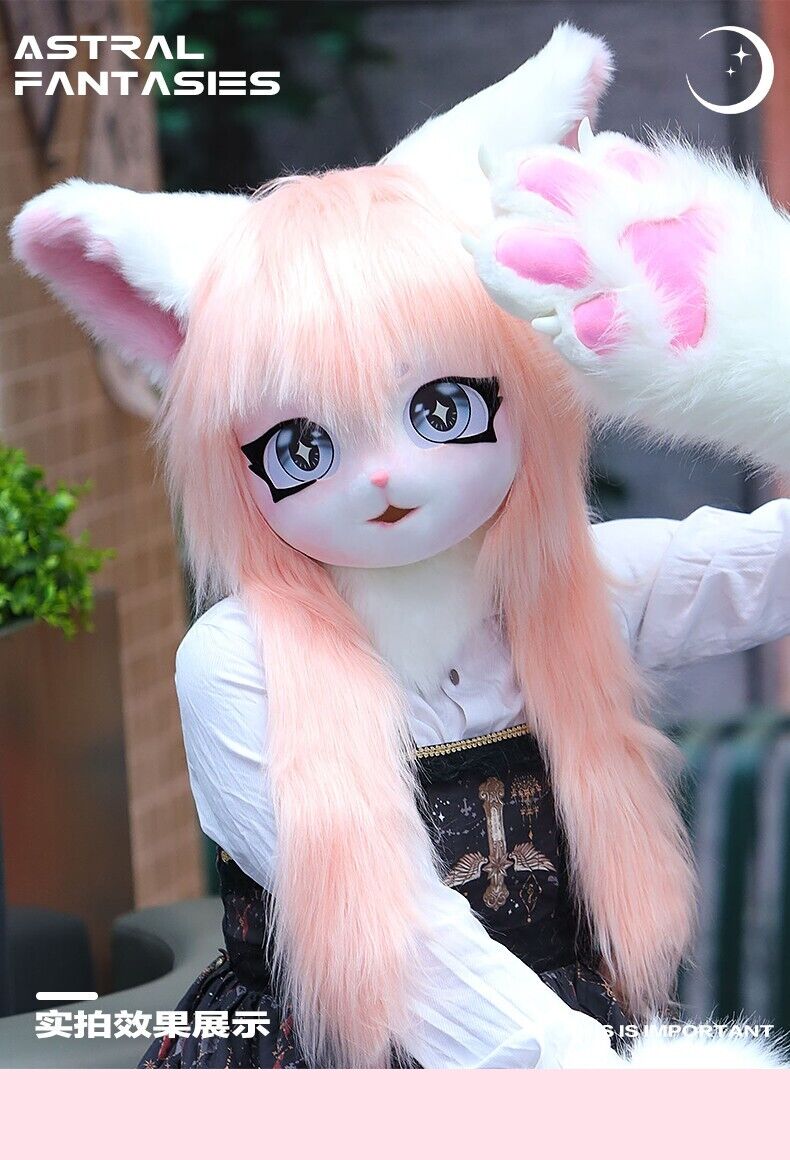 Furry Kigurumi Anime Cosplay Pre-Design Kigurumi Animal Headpiece Lolita Costume - Order with colors