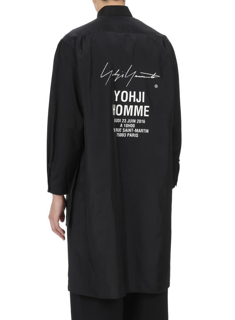 Yohji Yamamoto Coat Trench Coat Shirt Paris Runway Limited Edition
